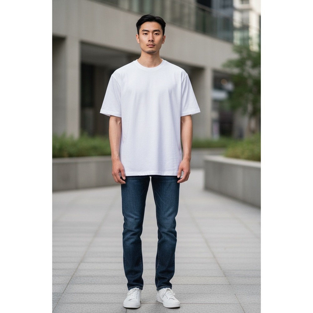 586 William Rast Mens White Short Sleeve Crewneck T-Shirt WRTL-WHI Size L NWT